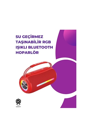 Bluetooth Kablosuz Hoparlör Taşınabilir, Güçlü Ses