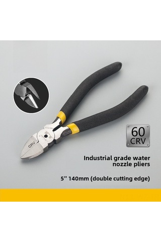 Wezone Endüstriyel Çift Kenarli Krom Vanadyum Çelik Manüel Aletler Japon Tipi斜口 Pense 5 İnç - Tamir Ve Plastik Döküm İçin