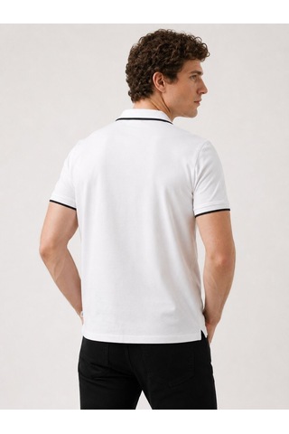 LOFT Regular Fit Erkek Polo K.kol Lf2042872 Q1.v1 Beyaz