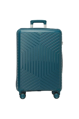 Lumberjack Parıs -b Pp 5pr Petrol Unisex Büyük Boy Valiz Mavi