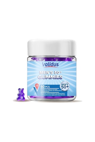 Validus Men's 50+ 60 Gummies