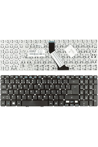 Acer Uyumlu Aspire V5-531, V5-551, V5-571, V5-552, V5-572, V5-573g Serisi Notebook Klavye (Siyah TR) (Pars Power) 782534