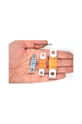 Mega Compact Sigorta 80a Kırmızı 80 Amper Dc Bakır