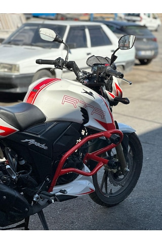 Ysn Tvs Apache Rtr 200 Özel Yapım Koruma Demiri 2 'li Siyah