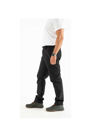 Kışlık Içi Polarlı Su Ve Rüzgar Geçirmez Softshell Pantolon Prs-1769 Siyah