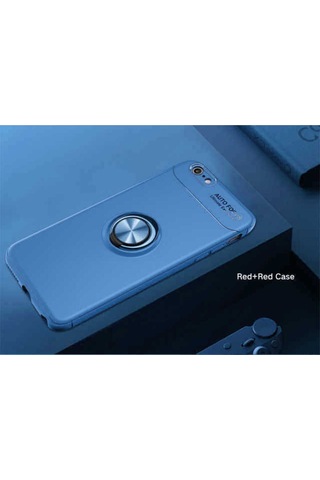 Apple Uyumlu iPhone 6 Kılıf Zore Ravel Silikon Kapak Mavi