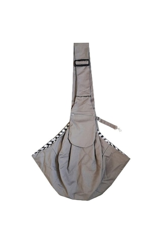 Dm Cbtx Evcil Hayvan Taşıma Çantası Omuz Askılı Ayarlanabilir Pet Gezisi Çapraz Sırt Çantası Gri