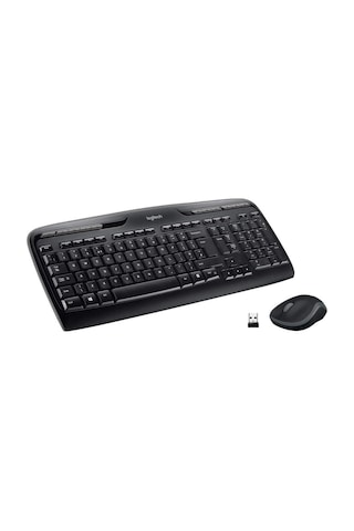 Logitech Mk330 Kablosuz Klavye Mouse Set Siyah 920-003988 Lazer
