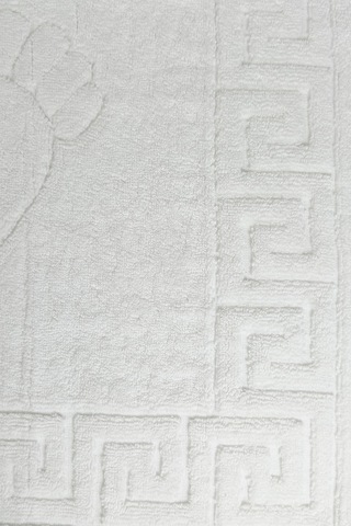 5 Li Otel Ayak Havlusu Bukle Ayak İzli 50x70 Cm Beyaz 16/2 Avs 250 Gr Beyaz