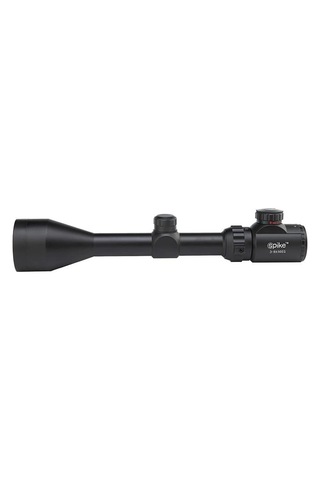 3-9x50 Zoomlu Dürbünü Kırmızı, Yeşil Işık Çelik Gövde Açık Gri