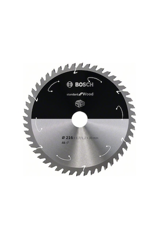 Bosch Standard For Wood 216 x 30 T48 Daire Testere Bıçağı - 2608837723