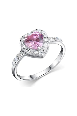 Gold Plaza Jewelry Taşlı 925 Ayar Gümüş Kuyumcu Yüzük 145497425 Gri