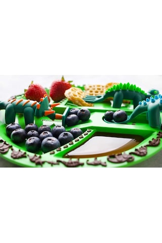 Constructive Eating Kc70524 Dinozor Tabağı, Bebekler, Kağıt Genel