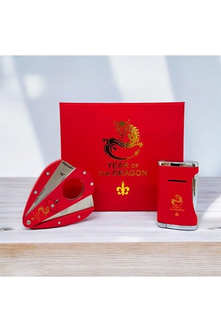 Xikar Year Of The Dragon Limited Puro Çakmağı Ve Kesici Seti