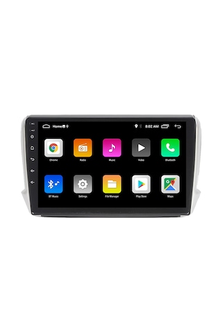 Peugeot 208-2008 Android Multimedya 10 İnc Hd Ips Ekran 2/32 GB