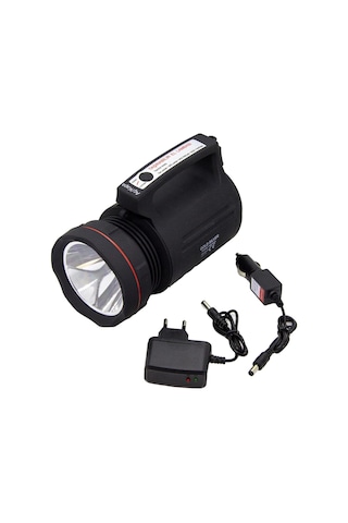 Gs-8006 Parlak Ledli Taşınabilir Şarj Edilebilir El Feneri 15w