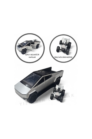 Sesli Işıklı Çek Bırak Model Açılabilir Kapılar Full Fonksiyon Metal Kasa 23 Cm Araba 98707484