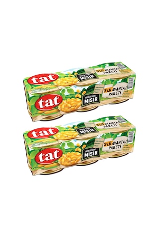 Tat Mısır 3x210 Gr X 2 Adet