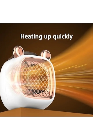 Trendooze Mini Taşınabilir Akıllı Havalı Elektrikli Isıtıcı Dongjing Isı Yalıtımlı