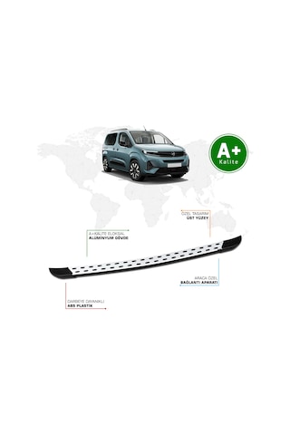 Opel Combo Arka Basamak Kısa Şasi 2024 Model Ve Sonrası Trimline