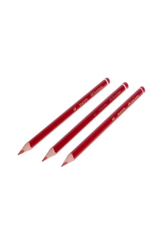 Faber Castell Kırmızı Kopya Kurşun Kalem 3 Adet