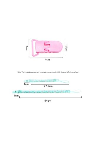 Sones Bebek Düşme Önleyici Ayarlanabilir Emzik Zinciri Oyuncak Askısı, Renk: 1 Koyu Mavi Aşk