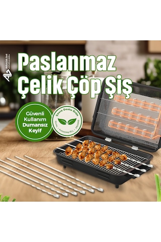 5 Adet Mangal Şişi