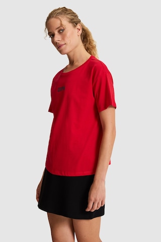 U.S. Polo Assn. U.s. Polo Assn. Kadın Kırmızı Tişört 50323530-vr030 Kirmizi