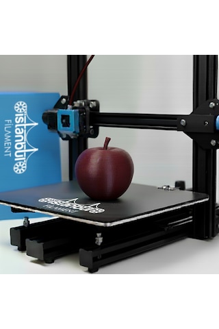 İstanbul Filament 3d Baskı Pla Filament Bordo 1 Kg Ø 1,75mm 0,05 Mm Bambu Lab Uyumlu 1.75mm