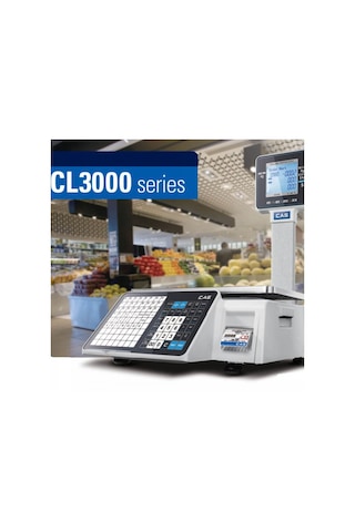 Cas Cl 3000 Barkodlu  Terazi