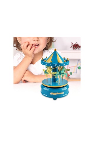 Suntek Atlıkarınca At Müzik Kutusu Çocuklar Için Müzik