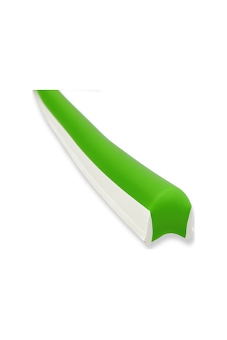 Yeşil 5 Metre Silikon Neon Led Difüzör 6mm İkinci Nesil Şerit Kılıf Led Hariç