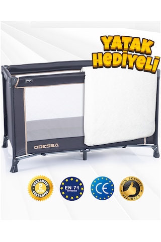 Prego Odessa Otel Apart Tipi Park Yatak Beşik Oyun Parkı + Yatak