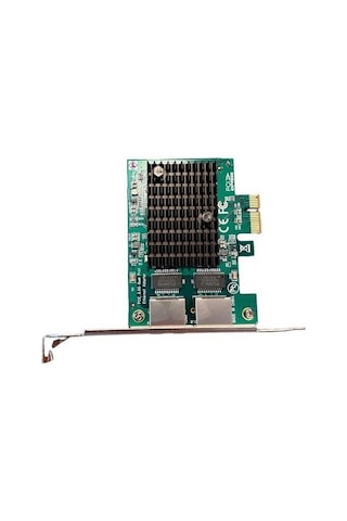 Pci Express 2 Port Ethernet Kartı 2.5g Dual Gigabit Ethernet Kartı
