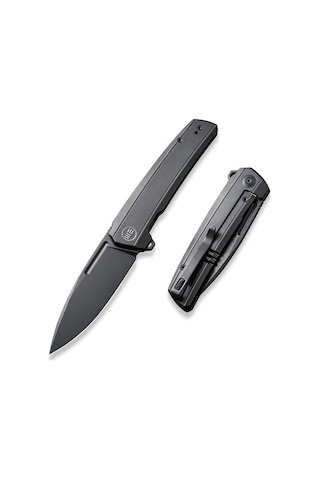 We Knife Speedster Black Titanium Handle Black Stonewashed Cpm 20cv Blade Kamp Çakı Siyah
