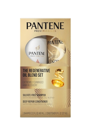 Pantene The Regenerative Oil Blend Onarıcı Şampuan Ve Saç Kremi Seti