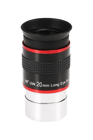 Yaozixa Astronomi Teleskopu İçin 68 Geniş Açı Gözlüğü, 20mm, Yeşil Filmlerli Optik Lens, 1.25 İnç Standart Uyumlu