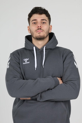 Hummel Armin Pamuklu Hoodie Antrasit