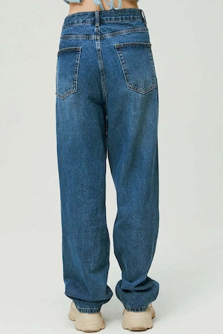 American Rag Cie Şık Nola Wrapped Jeans: 100% Pamuk, Geniş Paça Tasarımıyla Moda Kombinleri Için Ideal Kot Mavi