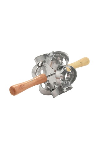 Döner Donut Kesme Makinesi Kalıp Şekillendirme Makinesi Kalıp Metal Kek Kalıbı Bs Çok Renkli