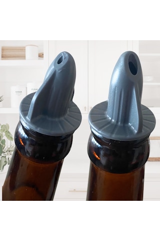 2'li Zeytinyağı Ve Sıvıyağ Şişesi Yağdanlık 750 Ml Çok Renkli