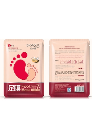 Bioaqua Ballı ve Meyve Asitli Ayak Maskesi Pedikür Çorapları 35 G