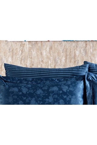 Rita Bambu Jakar Kumaş Indigo Ikili Oksford 60x80 Cm Yastık Kılıfı-1333 Çok Renkli