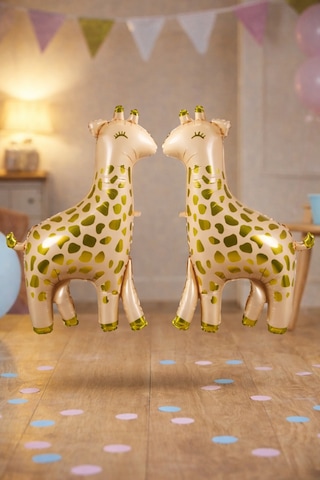 Zürafa Folyo Balon 61 Cm 2 Adet Altın Yeşil Safari Parti Bebek Doğum Günü Dekor Süs Sarı Zürafa Folyo Balon 61 Cm 2 Adet Altın Yeşil Safari Parti Bebek Doğum Günü Dekor Süs Sarı