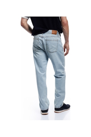 Koton Normal Bel Pamuklu Vintage Straight Fit Jean Pantolon Açık İndigo 5sam40177nd Açık İndigo