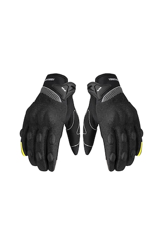 Kosona Bsddp Rh-a0131 Siyah Xxl Motosiklet Eldiveni - Kaymaz Önleyici, Dokunmatik Ekran, Çarpma Korumalı, Yansıtıcı Çizgili, Kolluk Regülatörlü