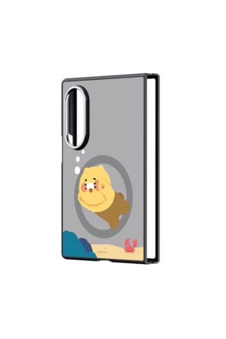 Samsung Galaxy Uyumlu Z Fold8 Aynalı Magnet Kılıf (Kakao Friends)