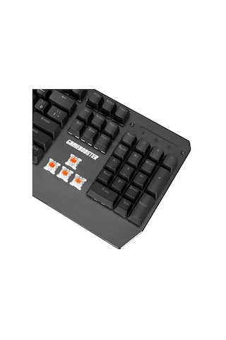 GameBooster G5R Defender Kırmızı Switch Kablolu Rainbow Mekanik Oyuncu Klavye