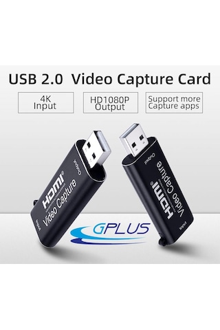 Gplus 4Kvc200 Obs Eba Zoom Uzaktan Eğitim Canlı Ders Yayın Kartı