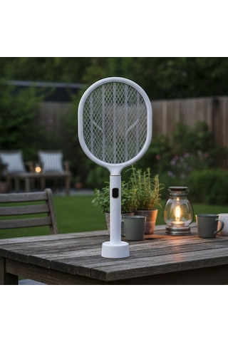 Usb Şarjlı Beyaz Renk Kendiliğinden Standlı Şarj Göstergeli Uv Iş